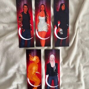 Crescent City bookmarks